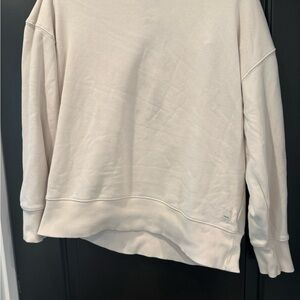 Vuori Cream Crew Neck Sweater